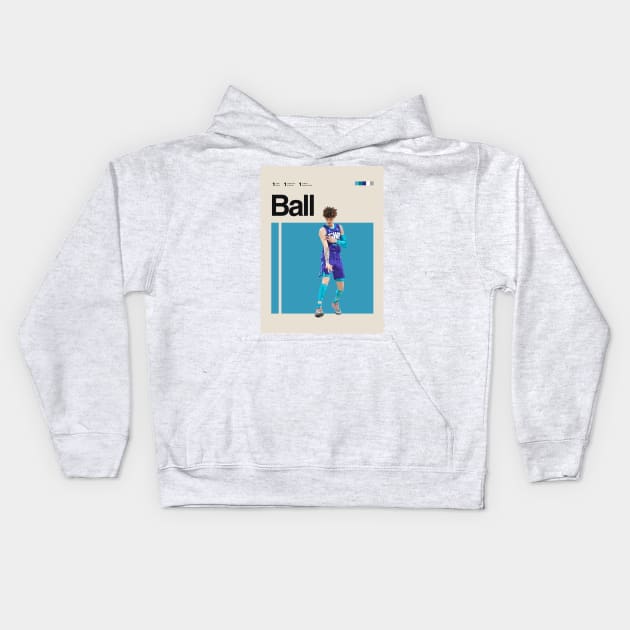 LaMelo Ball Kids Hoodie by chastihughes